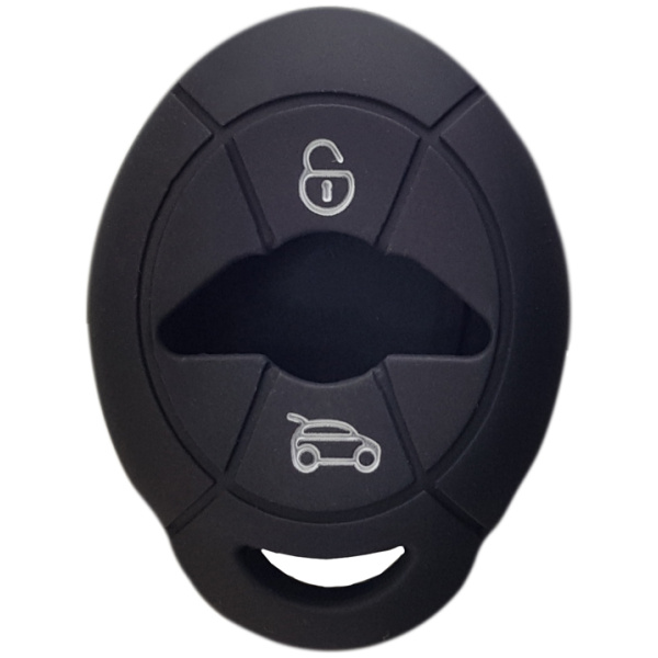 Θήκη κλειδιού για αυτοκίνητα BMW 1004-07, εύκαμπτη, μαύρη