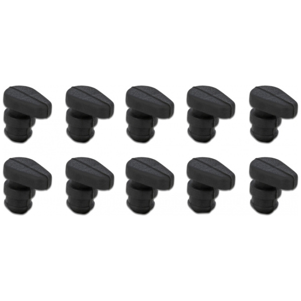 DELOCK ελαστικό μέσο συγκράτησης M.2 SSD 18305, 10τμχ