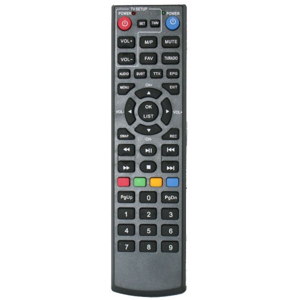 POWERTECH τηλεχειριστήριο 201516, για αποκωδικοποιητή PT-240