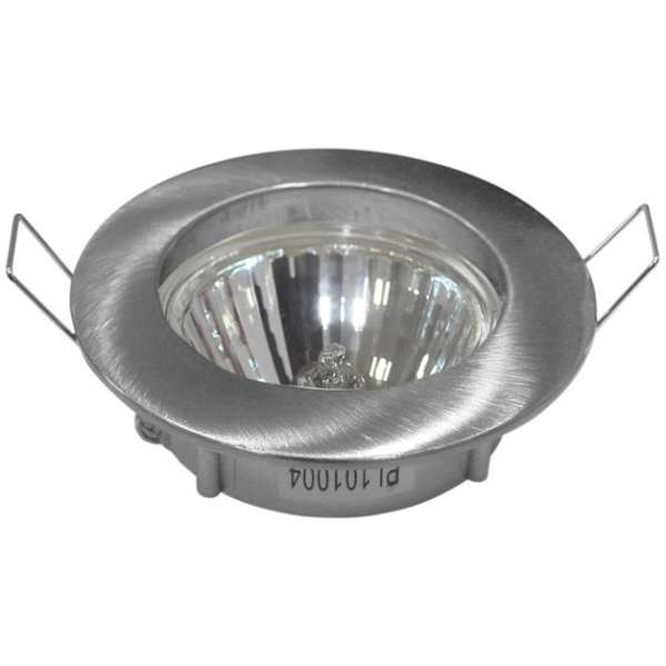 ADELEQ μεταλλικό πλαίσιο spot για G5.3, χωνευτό, 12V, 50W, inox, 2τμχ