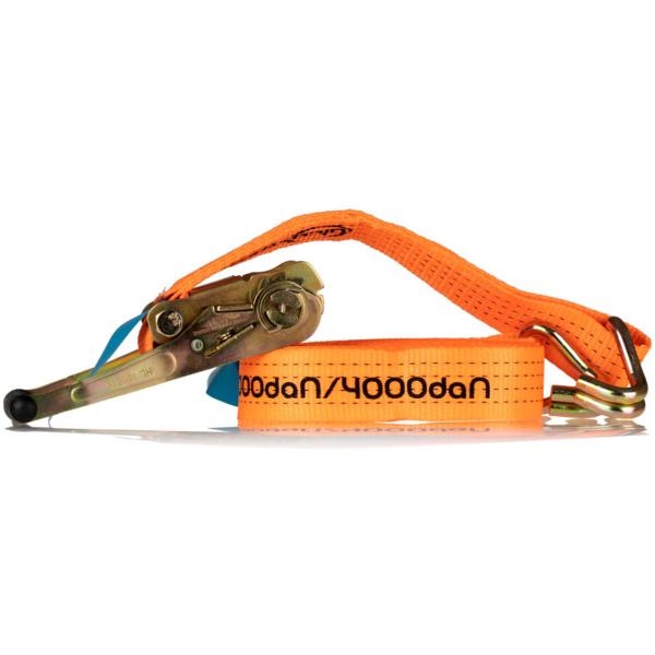 ALCA ιμάντας πρόσδεσης φορτίου 406400 με καστάνια & γάντζο, 8m, έως 4T