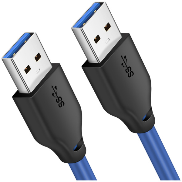 CABLETIME καλώδιο USB 3.0 CT-C160-U3-AMAM, 5Gbps, 1m, μπλε