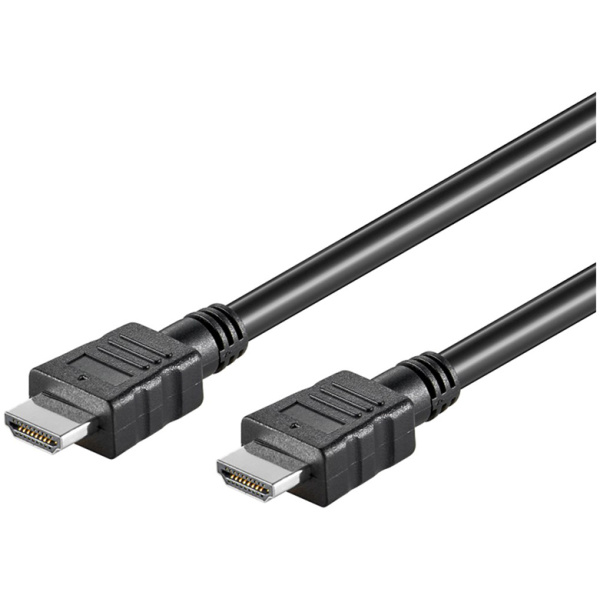 GOOBAY καλώδιο HDMI 58444 με Ethernet, 4K/30Hz, 10.2Gbps, 7.5m, μαύρο