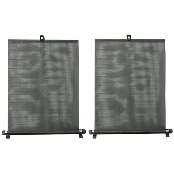 CARCOMMERCE κουρτίνα αυτοκινήτου 61004, για πλαϊνό τζάμι, 2x 50cm
