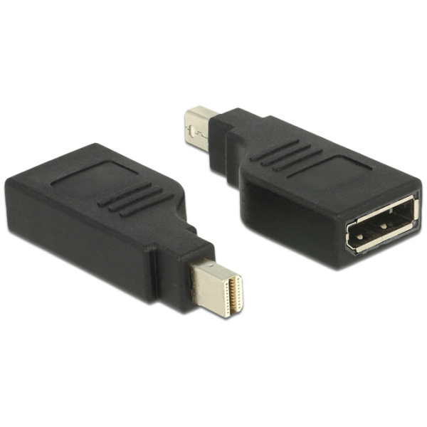 DELOCK αντάπτορας mini DisplayPort σε DisplayPort 65626, 4K, 90°