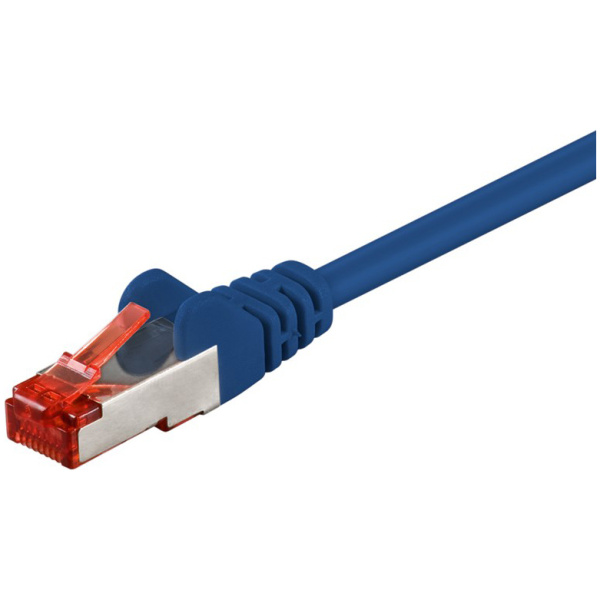 GOOBAY καλώδιο δικτύου 68271, CAT 6 S/FTP, copper, 250MHz, 7.5m, μπλε