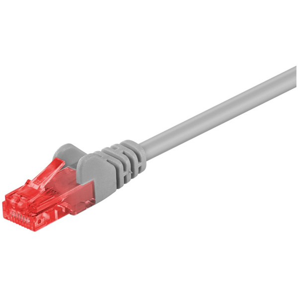GOOBAY καλώδιο δικτύου 68414, CAT 6 U/UTP, CCA, 250MHz, 30m, γκρι