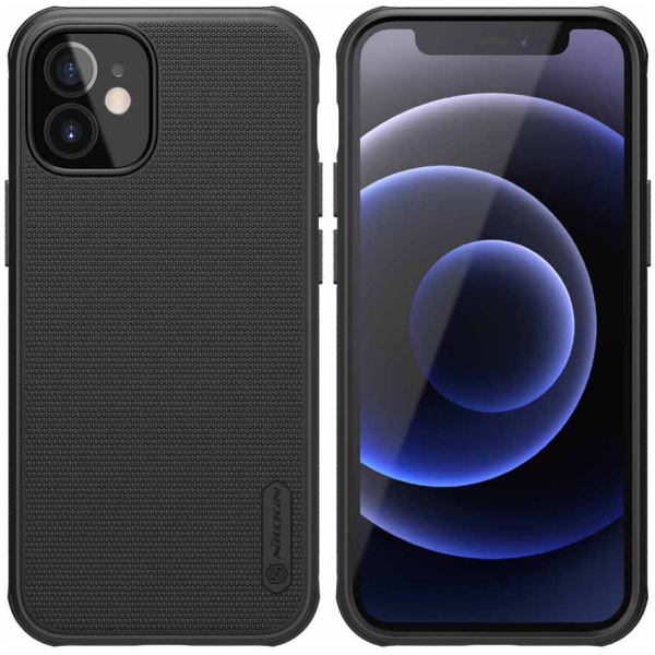 NILLKIN θήκη Super Frost Shield για  Apple iPhone 12 mini, μαύρη