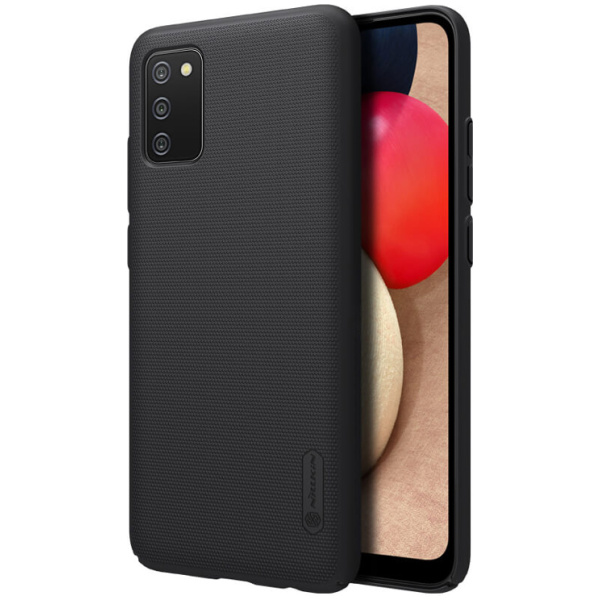 NILLKIN θήκη Super Frosted Shield για Samsung A025G/M/F/A02s, μαύρη