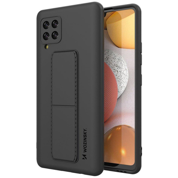 WOZINSKY θήκη Kickstand 69536 για Samsung A42 5G, μαύρη