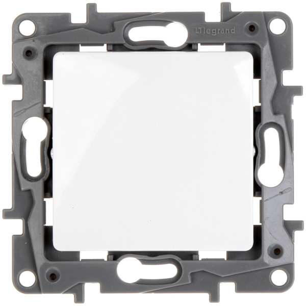 LEGRAND διακόπτης 764500, μονός, λευκός