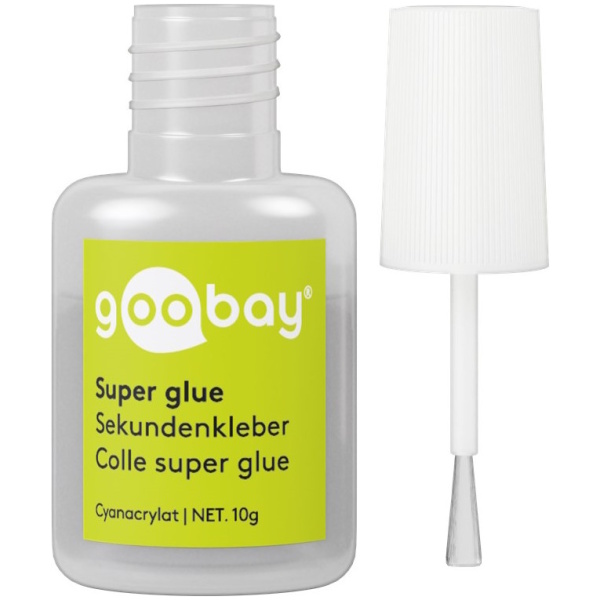 GOOBAY κόλλα Super Glue με πινέλο 77017, 10g