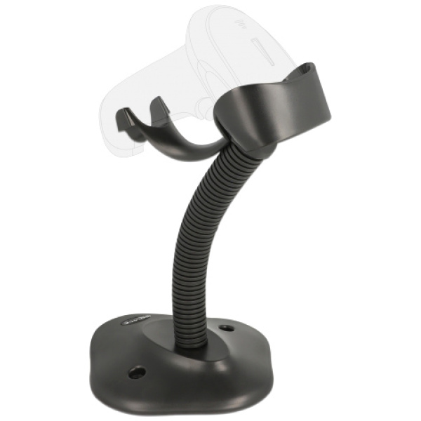 DELOCK βάση για barcode scanner 90555, εύκαμπτη, μαύρη