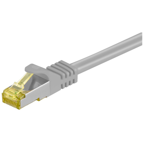 GOOBAY καλώδιο δικτύου 91585, CAT 7 S/FTP, copper, 500MHz, 1m, γκρι