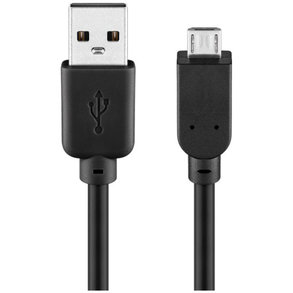 GOOBAY καλώδιο USB 2.0 σε Micro USB 93181, 1.8m, μαύρο