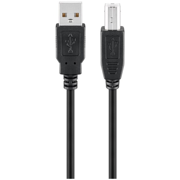 GOOBAY καλώδιο USB 2.0 σε USB Type B 93597, 3m, μαύρο