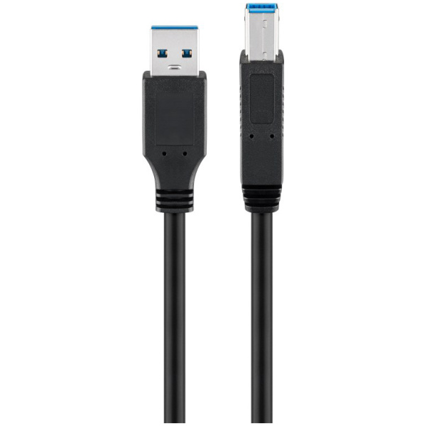 GOOBAY καλώδιο USB 3.0 93655, 5 Gbit/s, 1.8m, μαύρο