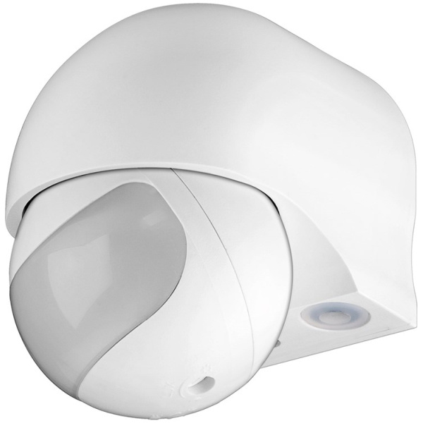 GOOBAY ανιχνευτής κίνησης 95174, εξωτερική χρήση, IP44, 180°, 12m, λευκό