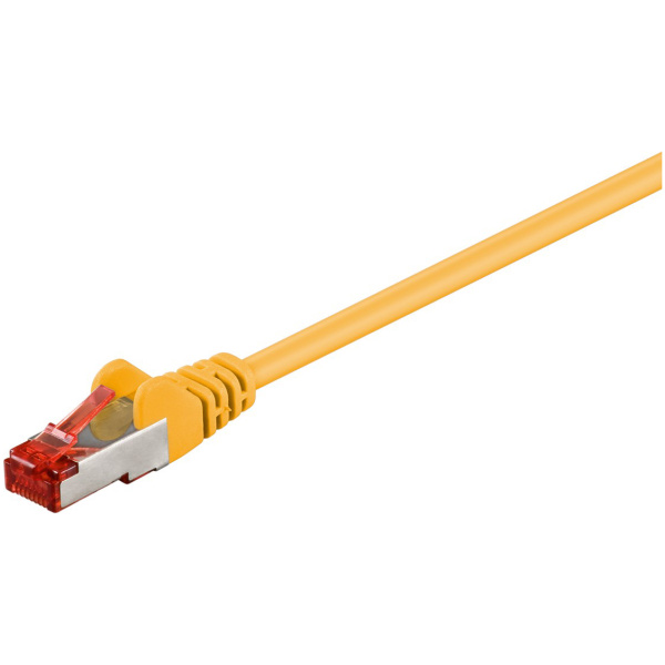 GOOBAY καλώδιο δικτύου 95493, CAT 6 S/FTP (PiMF), CCA, 2m, κίτρινο