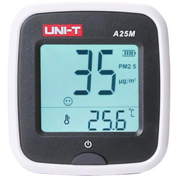 UNI-T ψηφιακός μετρητής περιβάλλοντος A25M, PM2.5 & θερμοκρασία
