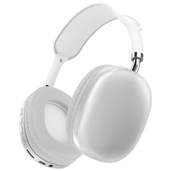 CELEBRAT headphones A35, ασύρματα & ενσύρματα, micro SD, 40mm, 200mAh, λευκά