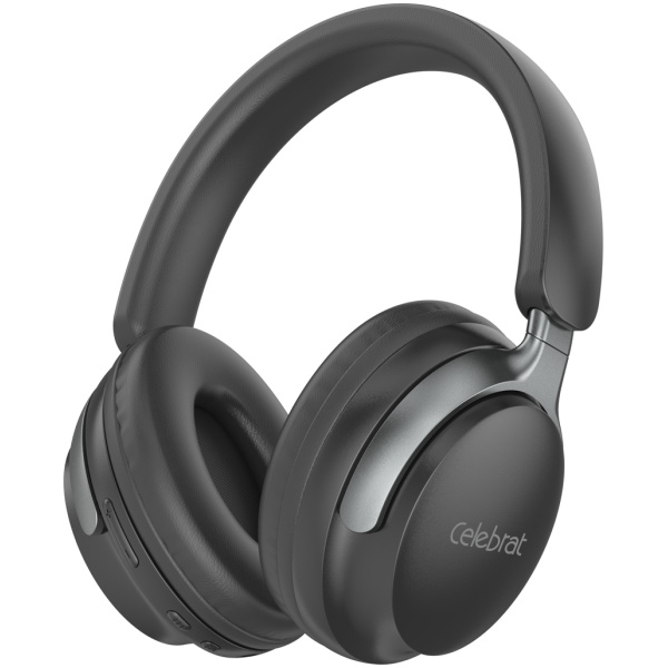 CELEBRAT headphones A40, ασύρματα & ενσύρματα, 40mm, 250mAh, μαύρα