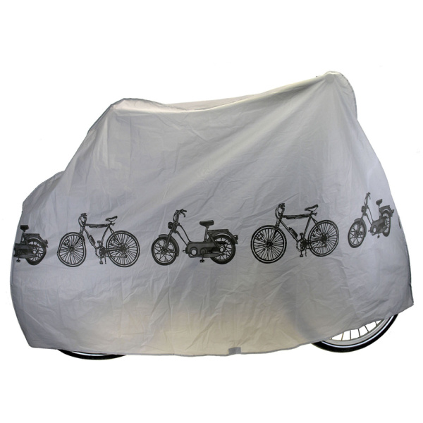 Κουκούλα ποδηλάτου AG262A, αδιάβροχη, 200x100cm, γκρι