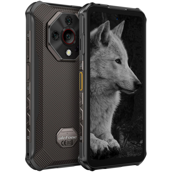 ULEFONE smartphone Armor X16 Pro, 6.56", 8/256GB, 5G, 10360mAh, IP68/IP69K/MIL-STD-810H, μαύρο