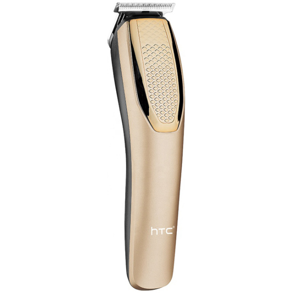 HTC ασύρματη κουρευτική μηχανή AT-1210A, 4 μήκη κοπής, ροζ χρυσό