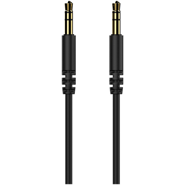 CELEBRAT καλώδιο ήχου 3.5mm AU-01, AUX, 1m, μαύρο