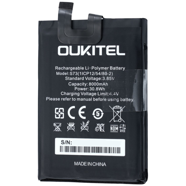 OUKITEL μπαταρία για smartphone WP5