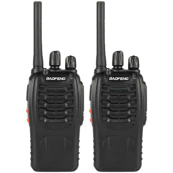 BAOFENG σετ ασύρματοι πομποδέκτες BF-88E, PMR, 0.5W, μαύρο, 2τμχ