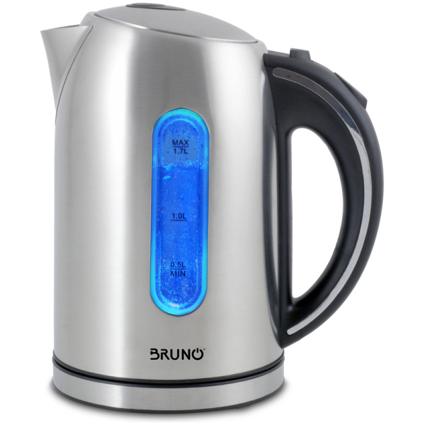 BRUNO Ηλεκτρικός βραστήρας BRN-0028, 2200W, 1.7lt, βάση 360°, LED