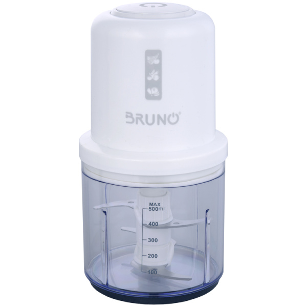 BRUNO πολυκόπτης BRN-0066, 500ml, 400W, 4 λεπίδες, λευκό