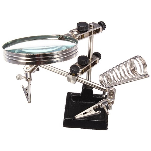 BEST Μεγεθυντικός Φακός BST-268Z, με clips συγκράτησης