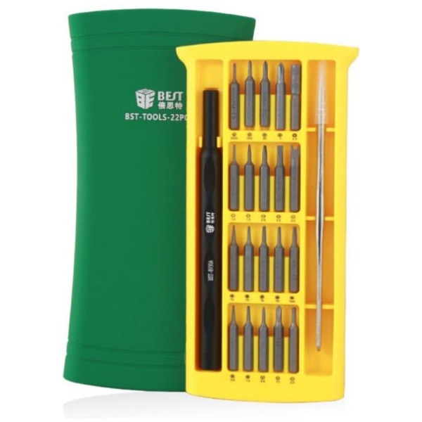 BEST set κατσαβιδιών ακριβείας BST-8930A, 22 τεμάχια