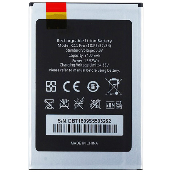 OUKITEL Μπαταρία αντικατάστασης για Smartphone C11 Pro