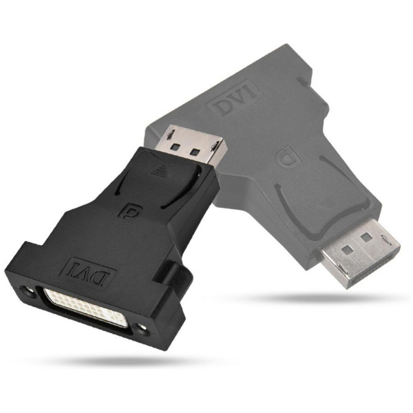 POWERTECH Αντάπτορας DisplayPort (M) σε DVI 24+5 (F) CAB-DP034, μαύρο