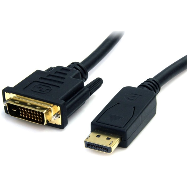 POWERTECH καλώδιο DisplayPort σε DVI CAB-DVI007, 2560x1600DPI, 2m, μαύρο