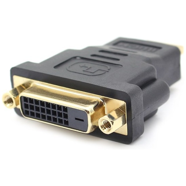 POWERTECH αντάπτορας HDMI αρσενικό σε DVI 24+1 θηλυκό CAB-H028, μαύρος