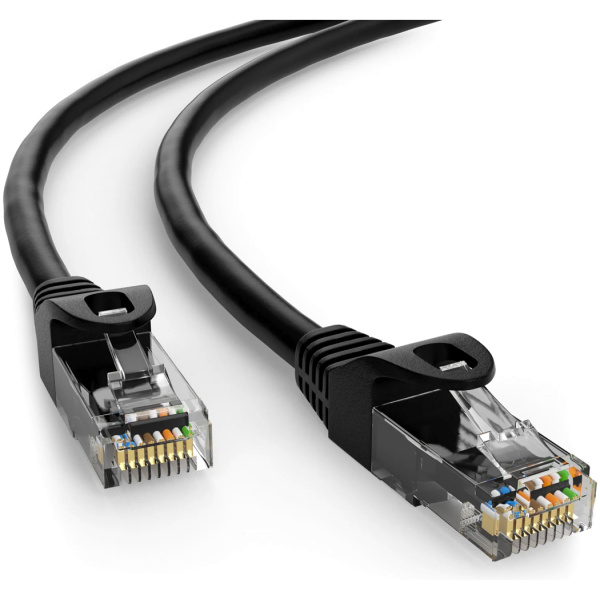 POWERTECH καλώδιο δικτύου CAB-N401, Cat 6 U/UTP, CCA, 250Hz, 0.25m, μαύρο