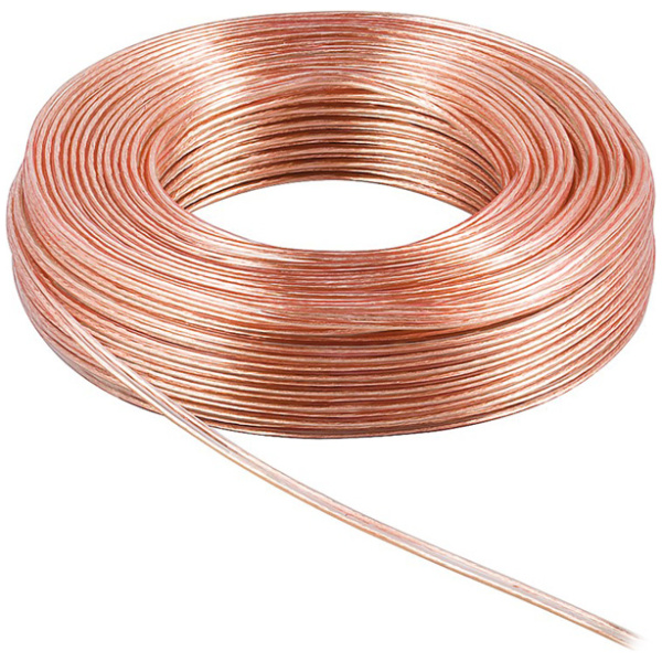 POWERTECH καλώδιο ήχου 2x 1.50mm² CAB-SP014, CCA, 10m, διάφανο