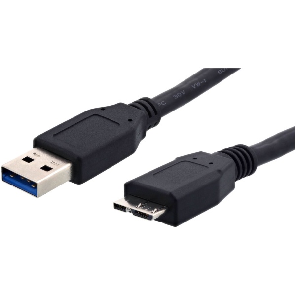 POWERTECH καλώδιο USB σε Micro B USB CAB-U004, 5Gbps, 1.5m, μαύρο