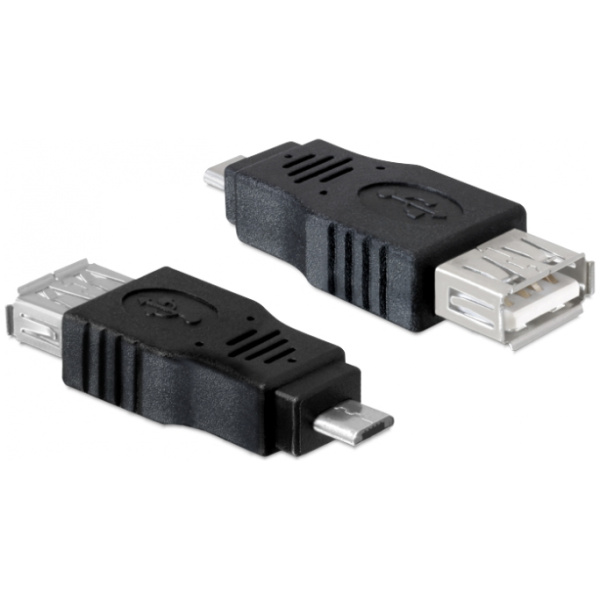 POWERTECH αντάπτορας USB σε Micro USB CAB-U029, μαύρος