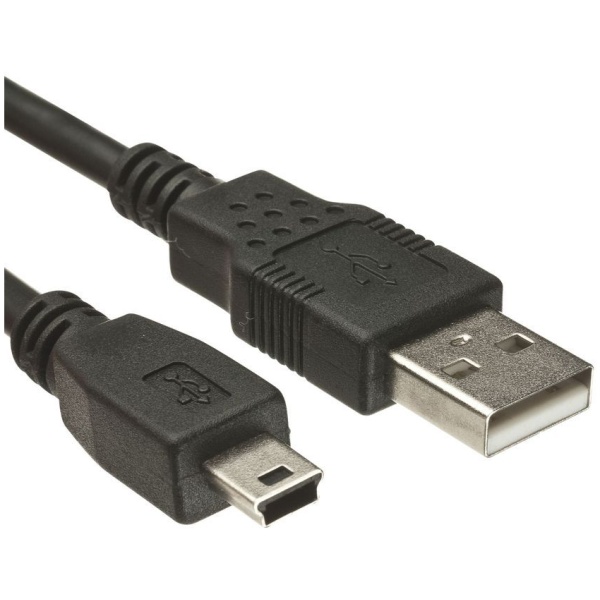 POWERTECH καλώδιο USB σε USB Mini CAB-U042, copper, 3m, μαύρο