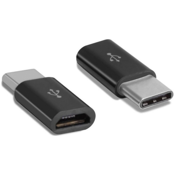 POWERTECH αντάπτορας USB-C σε Micro USB θηλυκό CAB-UC043, longer tip