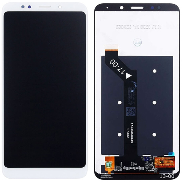 High Copy LCD Touch Screen για Redmi 5 Plus, χωρίς Frame, λευκή