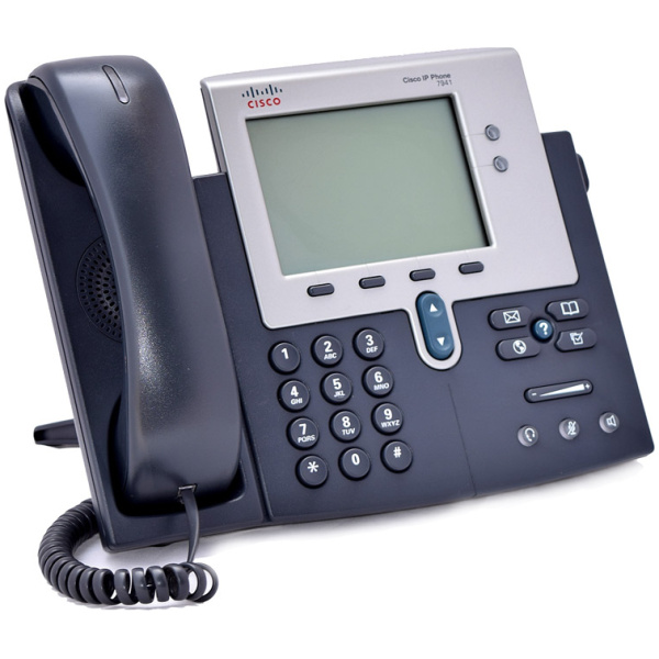 CISCO used Unified IP Phone 7941G, PoE, Dark Gray