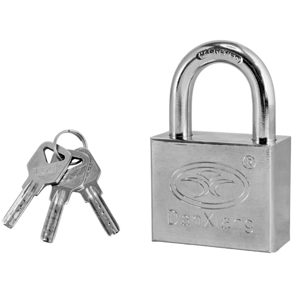 DAN XIANG λουκέτο πέταλο με κλειδί ασφαλείας CTL-0035, 60mm, μεταλλικό