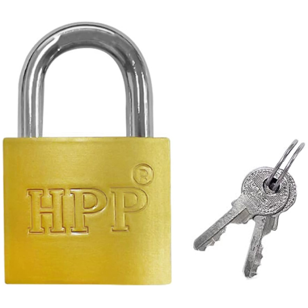 HPP λουκέτο πέταλο με κλειδί CTL-0040, 25mm, μεταλλικό